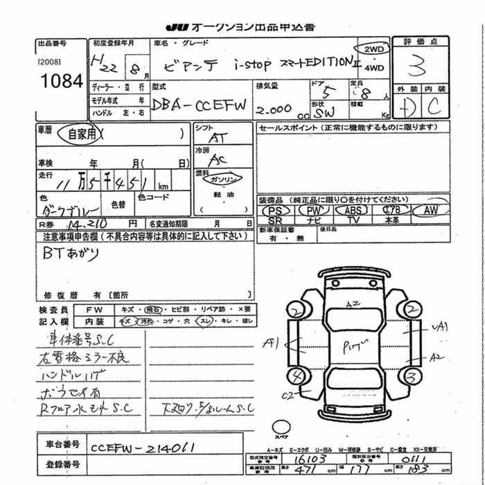 MAZDA BIANTE