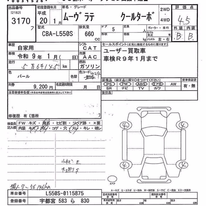 DAIHATSU MOVE LATTE