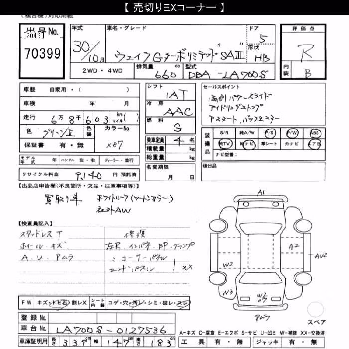 DAIHATSU WAKE