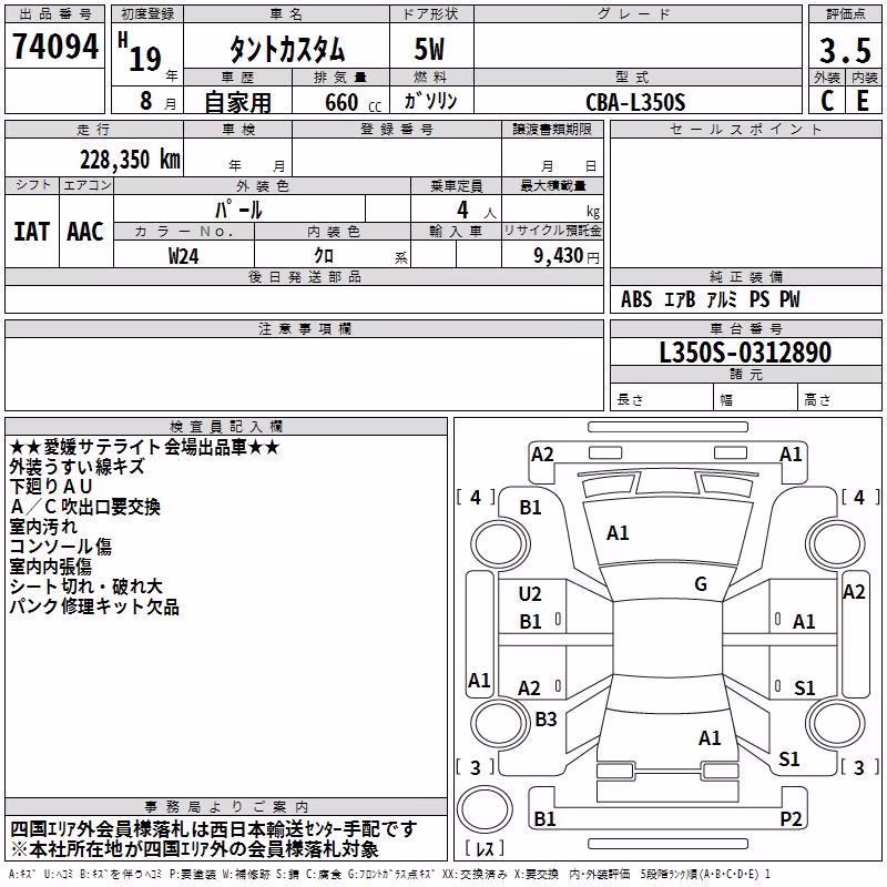DAIHATSU TANTO