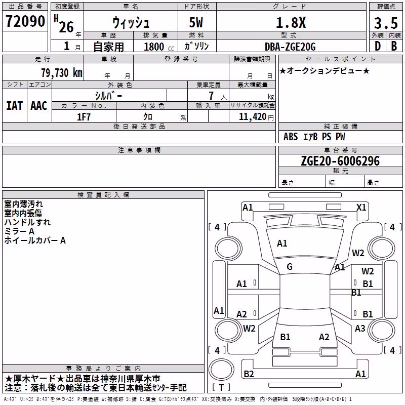 TOYOTA WISH