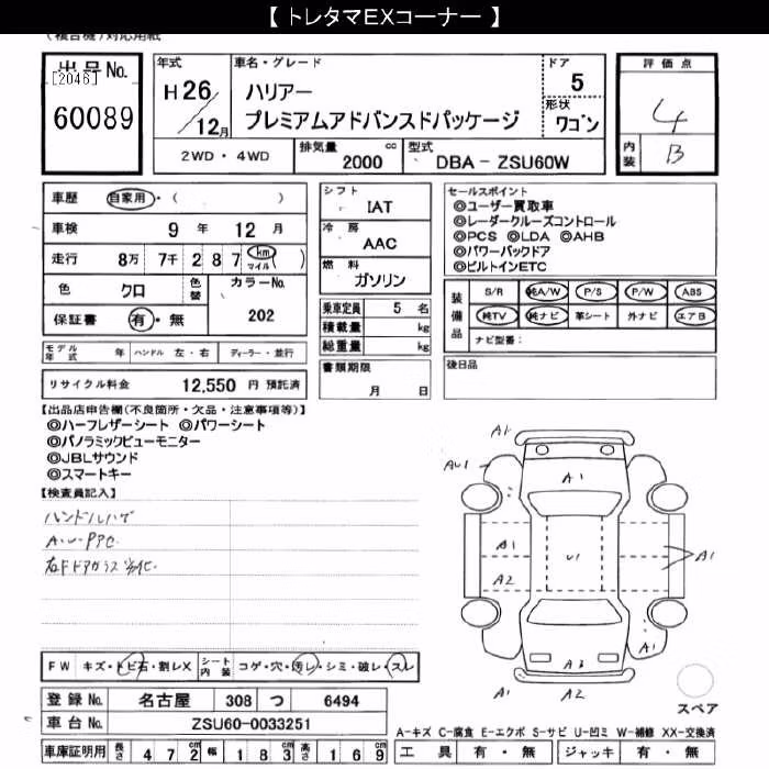 TOYOTA HARRIER