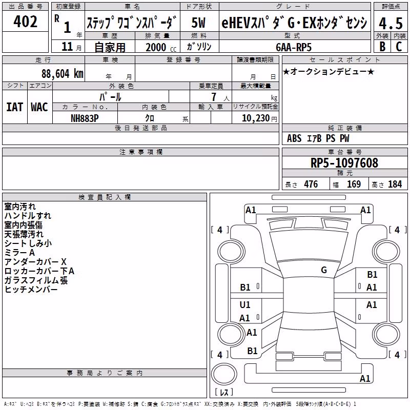 HONDA STEPWGN
