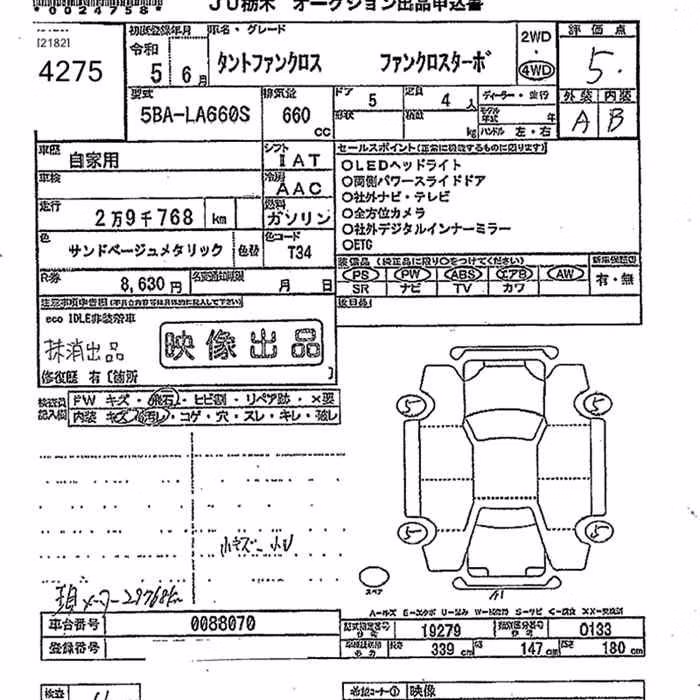 DAIHATSU TANTO