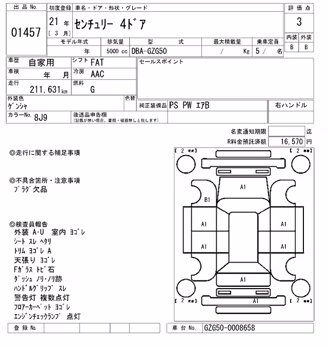 TOYOTA CENTURY