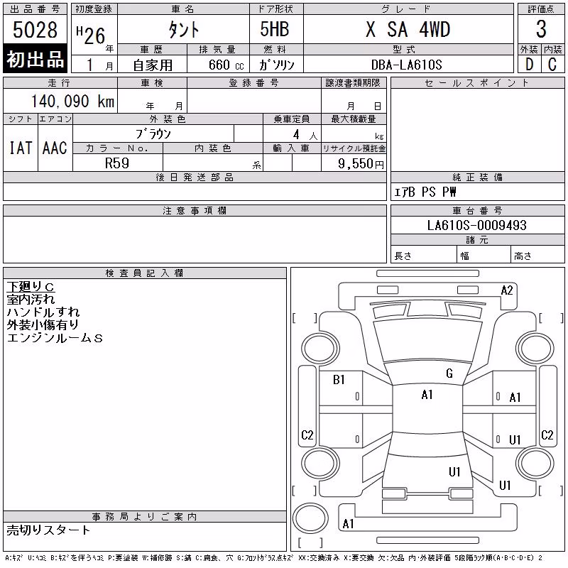DAIHATSU TANTO