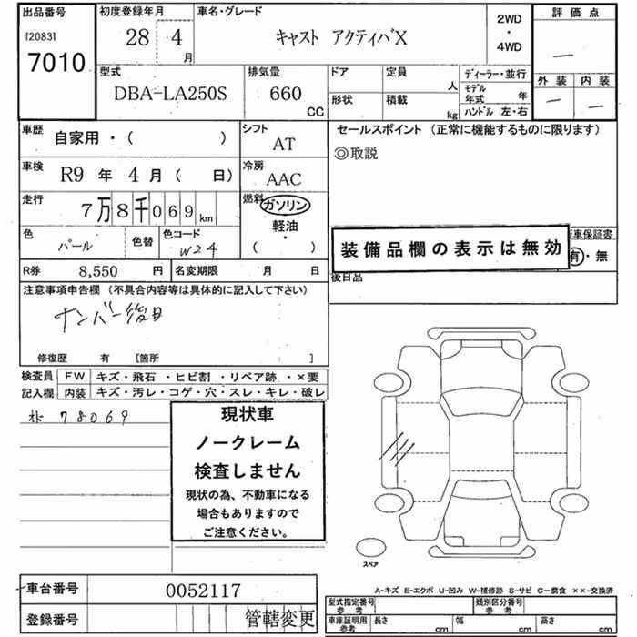 DAIHATSU CAST