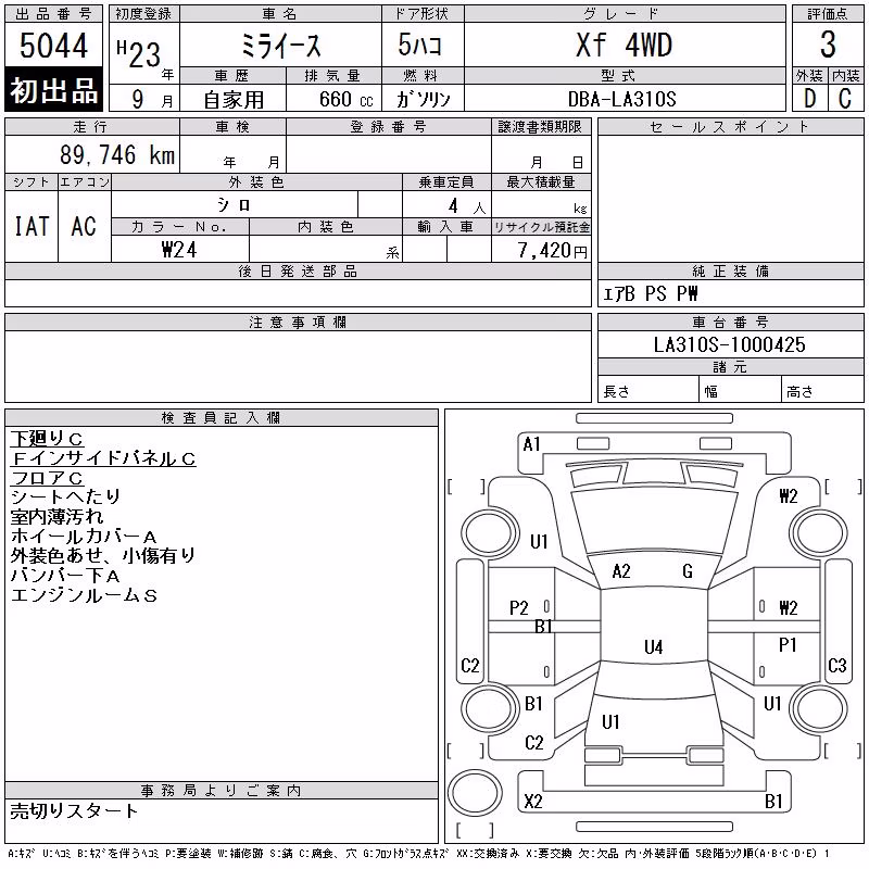 DAIHATSU MIRA E:S