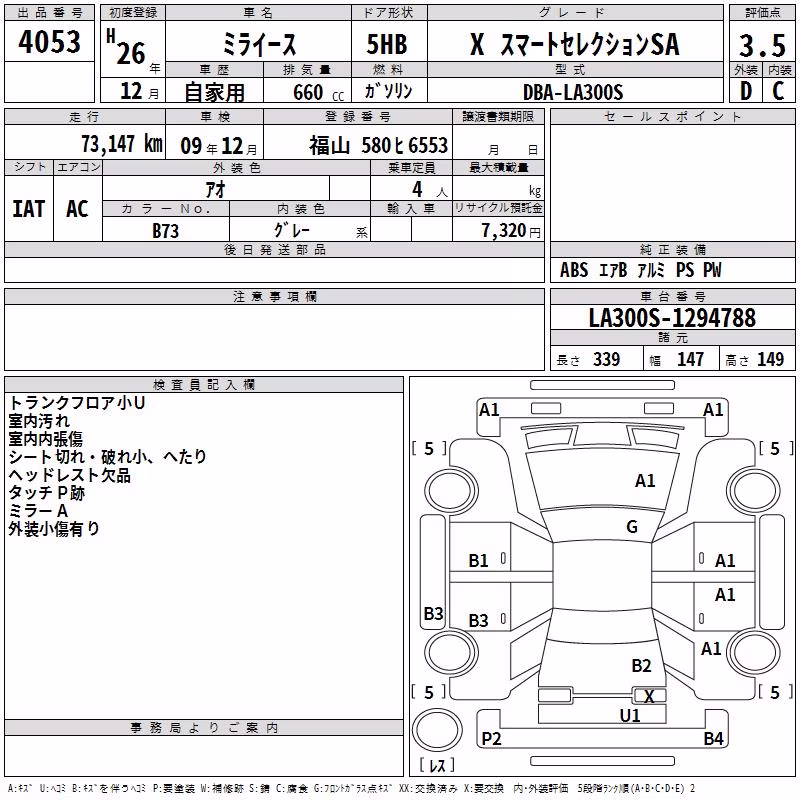 DAIHATSU MIRA E:S