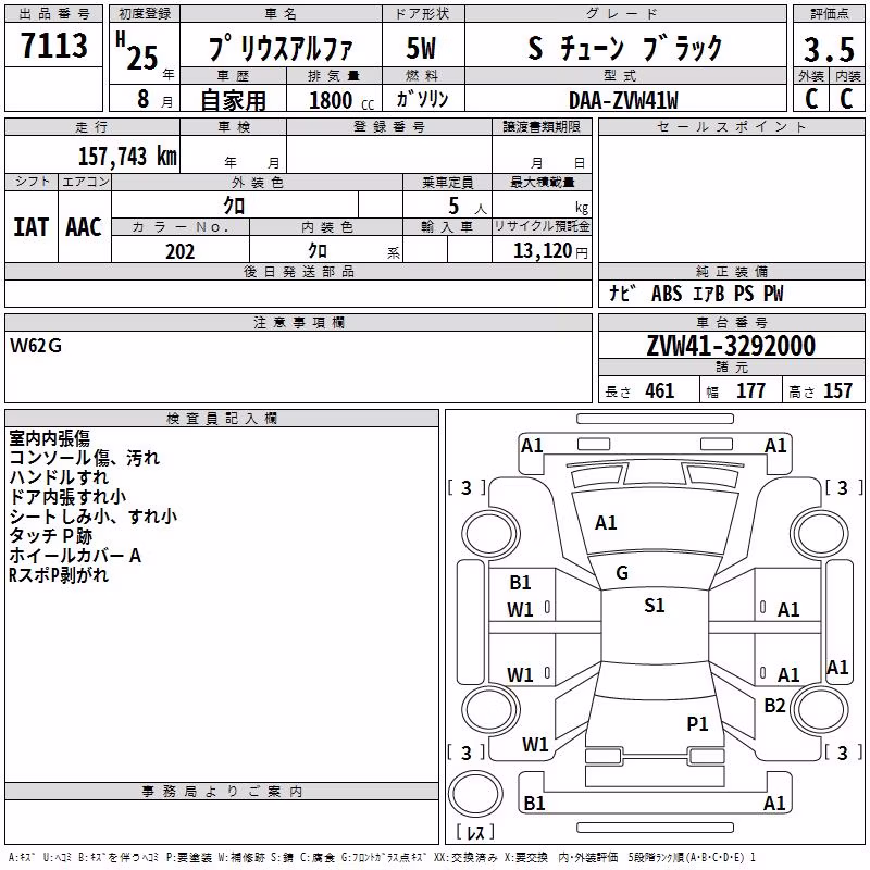 TOYOTA PRIUS ALPHA