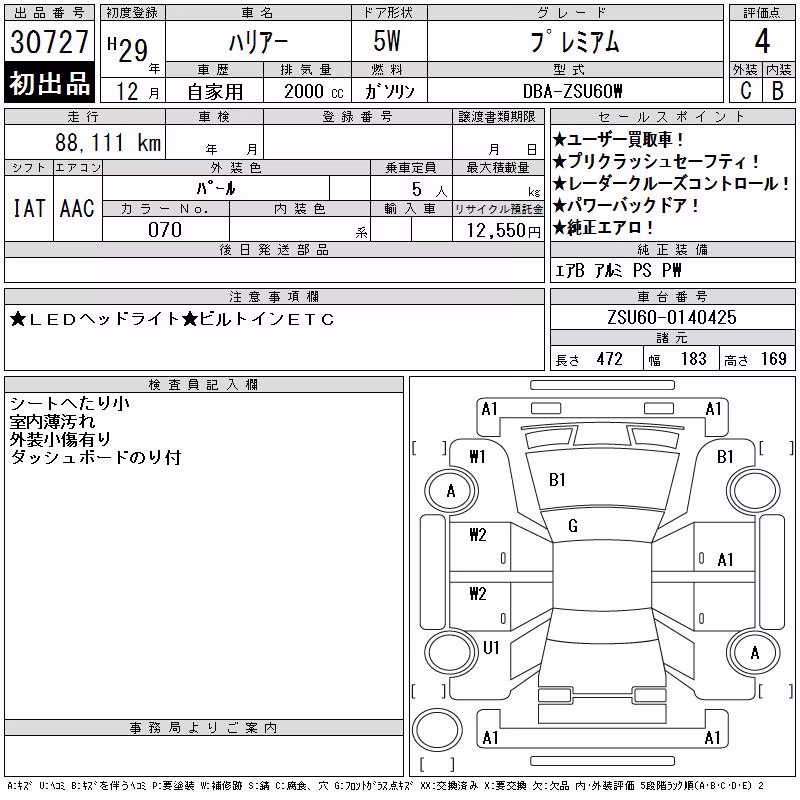 TOYOTA HARRIER