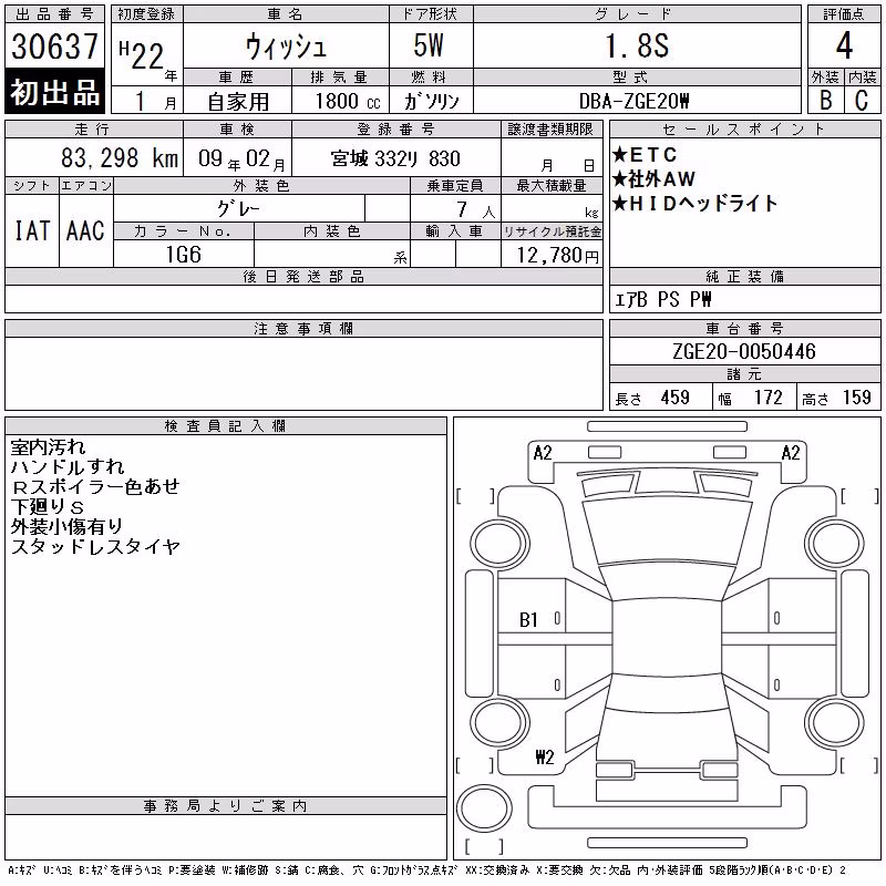 TOYOTA WISH