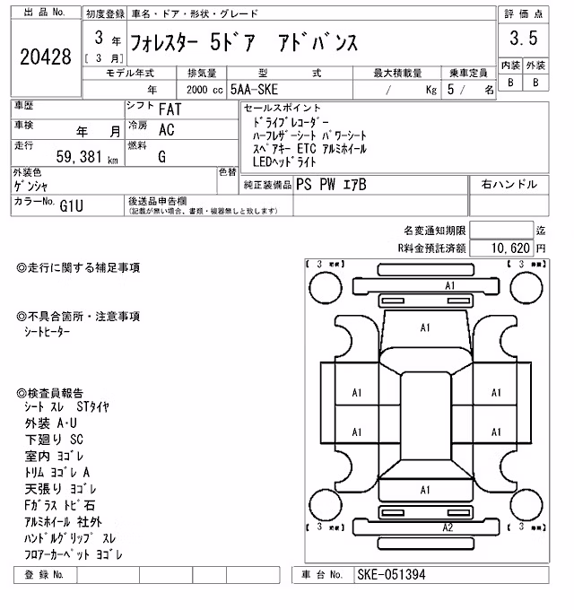 SUBARU FORESTER