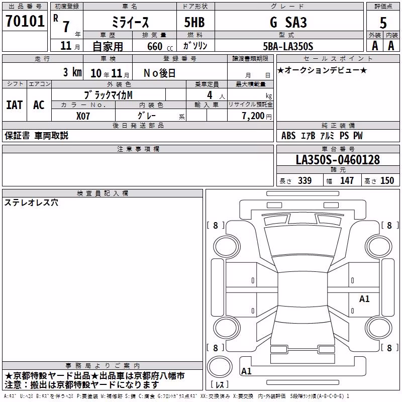 DAIHATSU MIRA E:S
