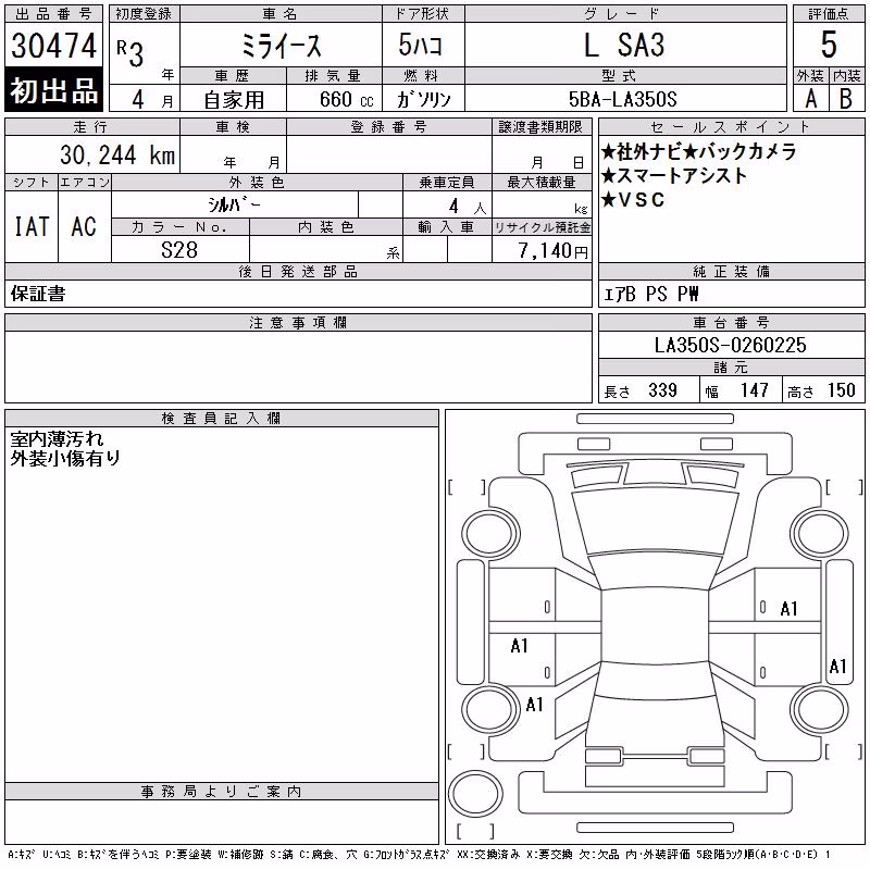 DAIHATSU MIRA E:S