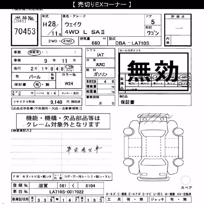 DAIHATSU WAKE