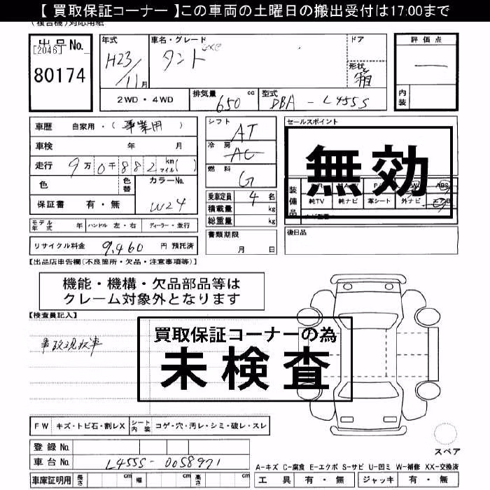 DAIHATSU TANTO EXE