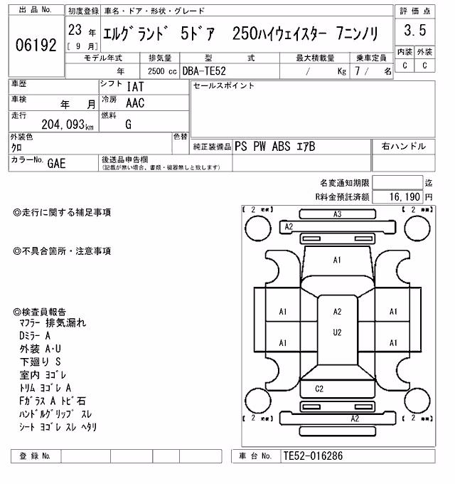 NISSAN ELGRAND