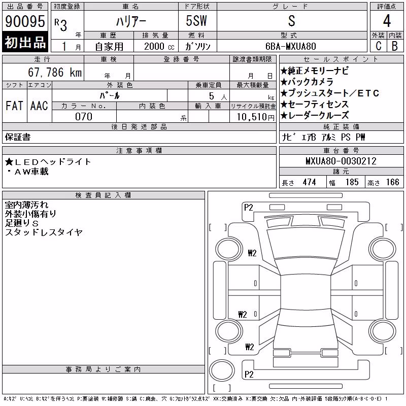 TOYOTA HARRIER