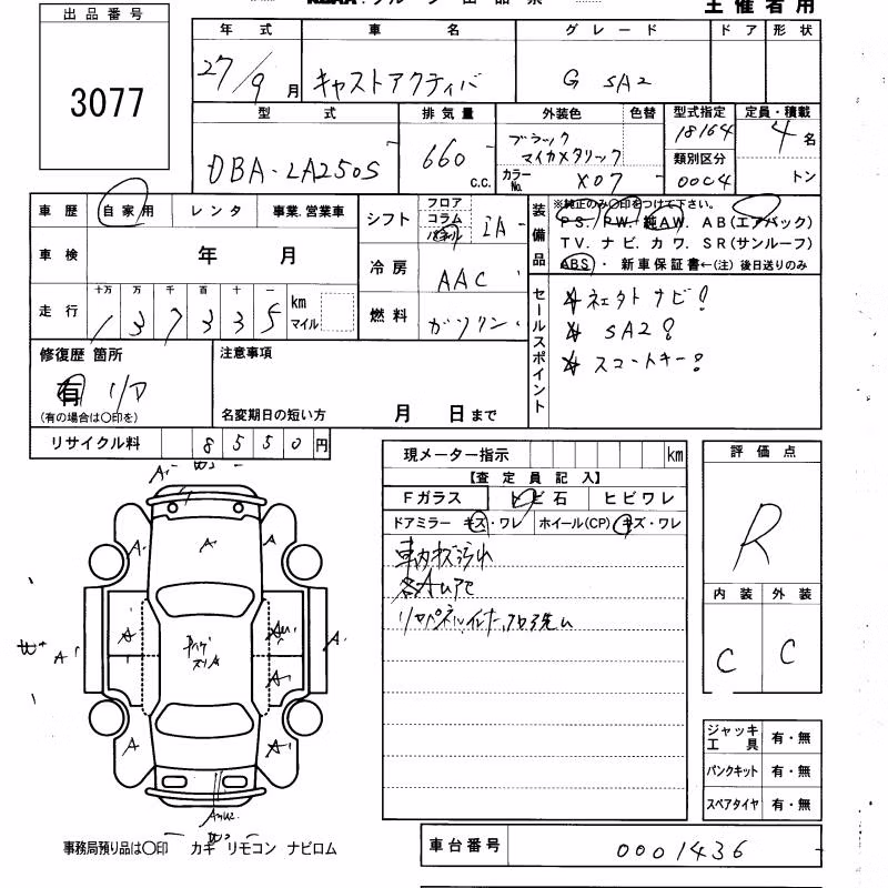 DAIHATSU CAST