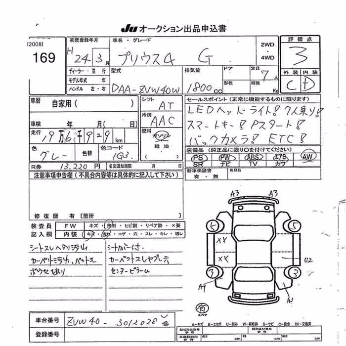 TOYOTA PRIUS ALPHA
