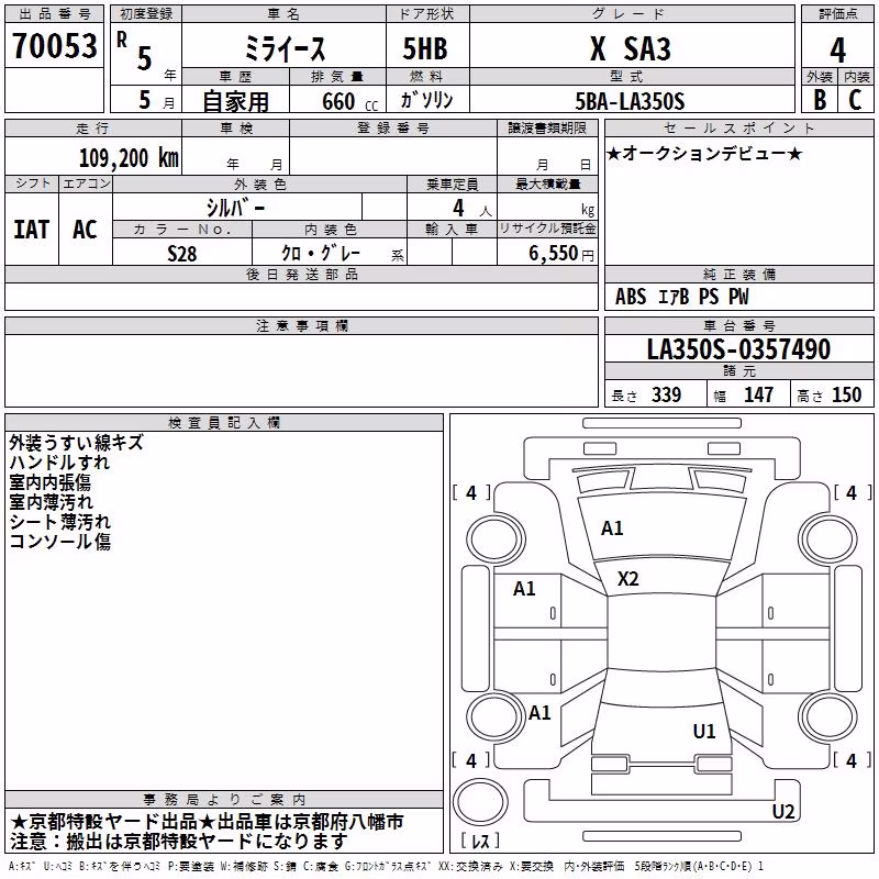 DAIHATSU MIRA E:S