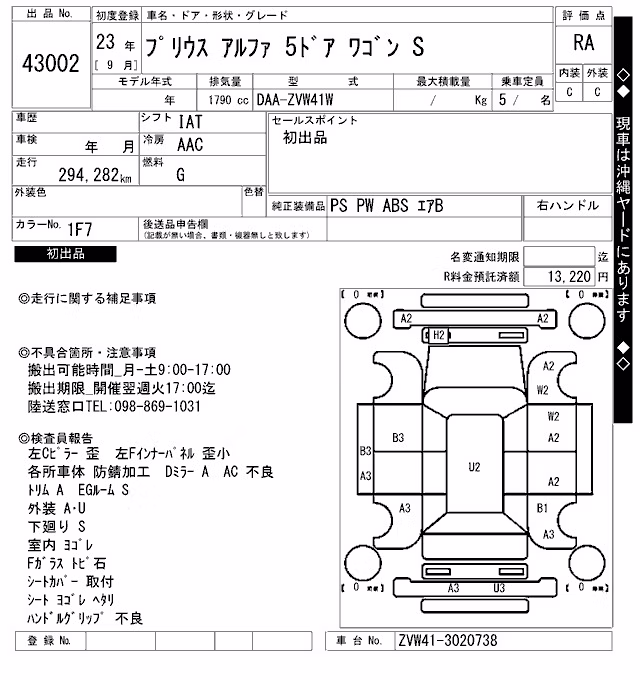 TOYOTA PRIUS ALPHA