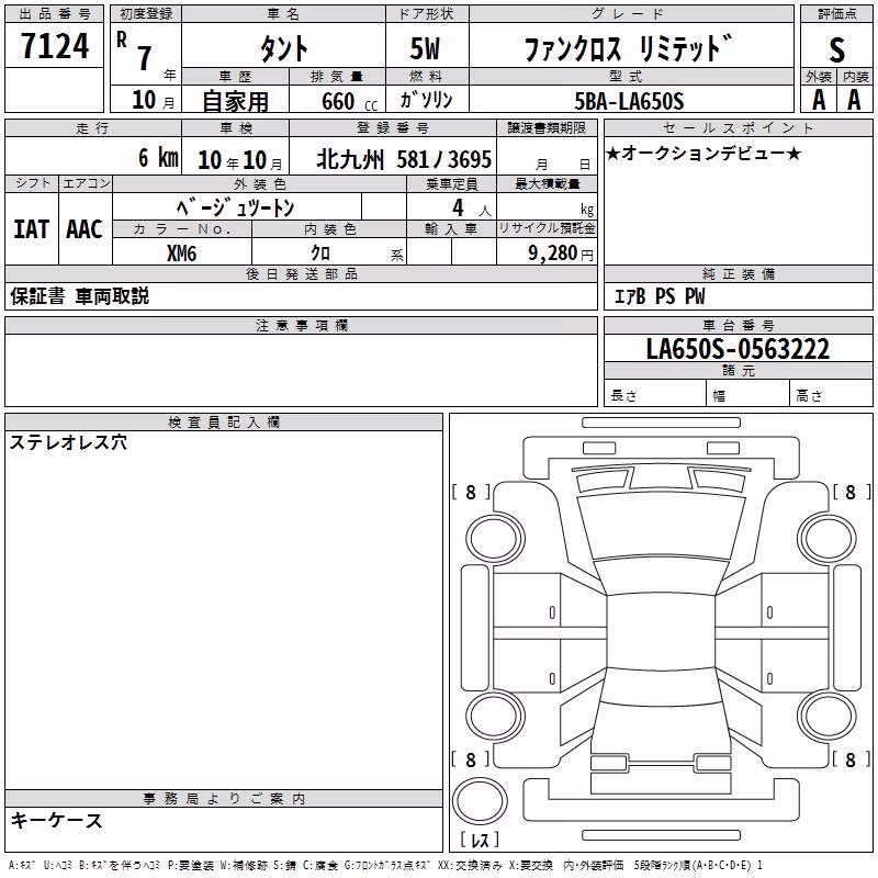 DAIHATSU TANTO