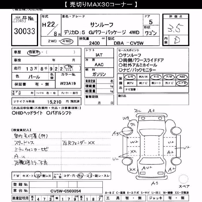 MITSUBISHI DELICA D:5