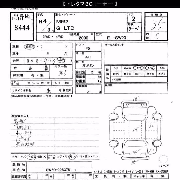 TOYOTA MR2