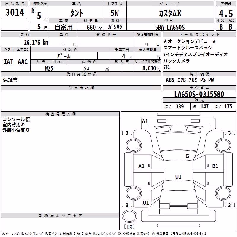 DAIHATSU TANTO
