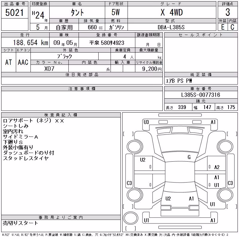 DAIHATSU TANTO