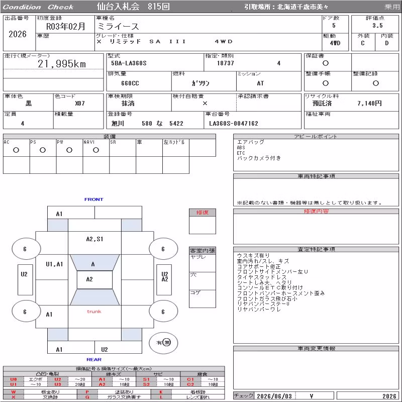 DAIHATSU MIRA E:S