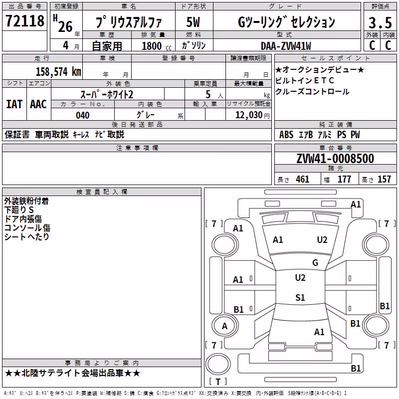 TOYOTA PRIUS ALPHA
