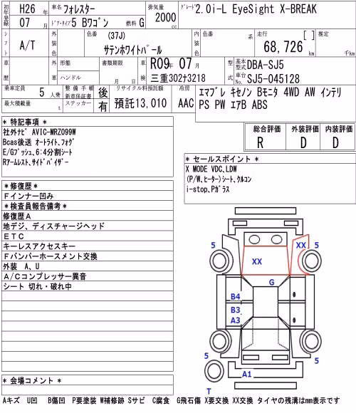SUBARU FORESTER