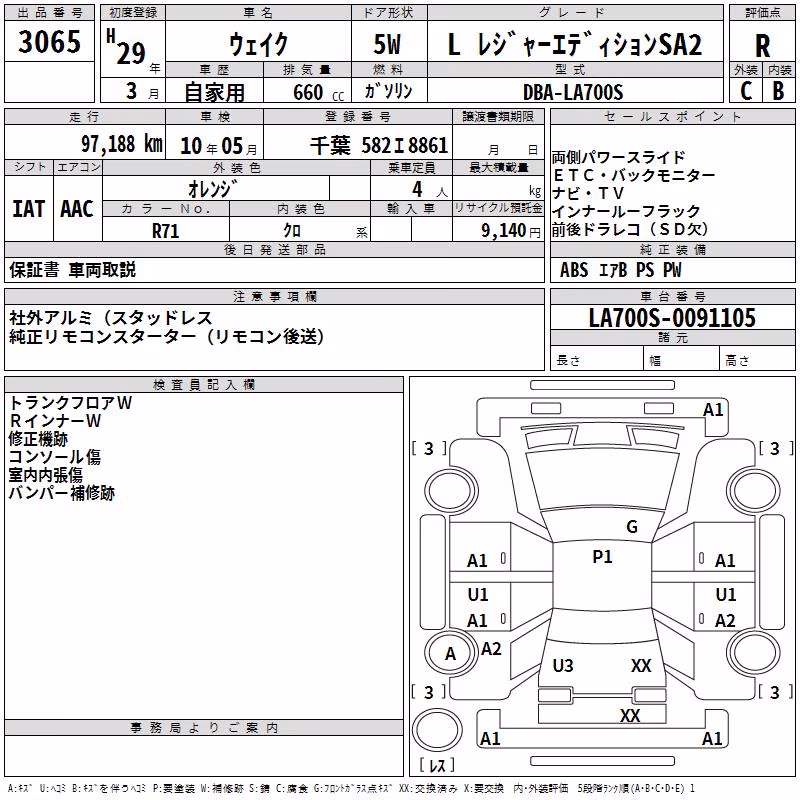 DAIHATSU WAKE