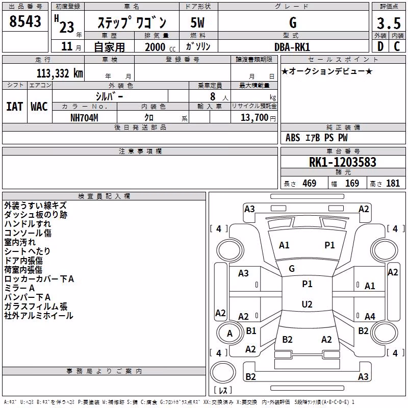 HONDA STEPWGN