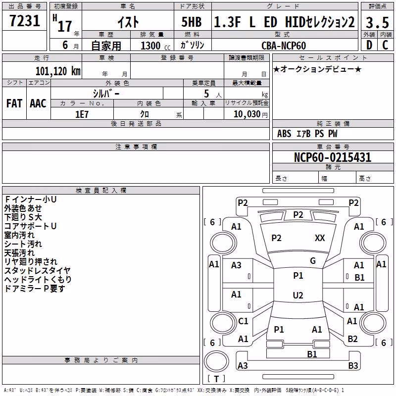 TOYOTA IST