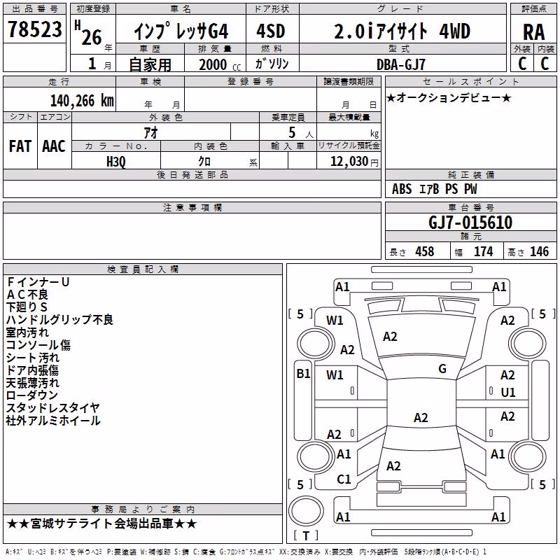 SUBARU IMPREZA