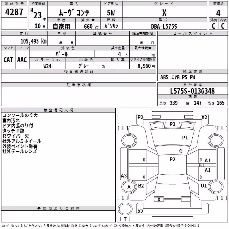 DAIHATSU MOVE CONTE