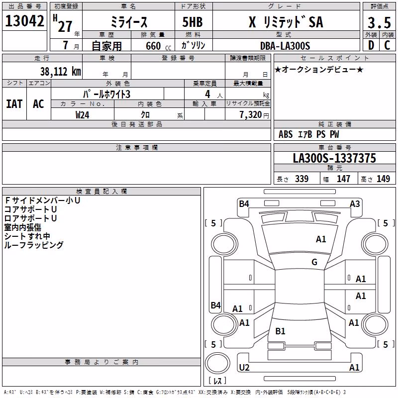 DAIHATSU MIRA E:S