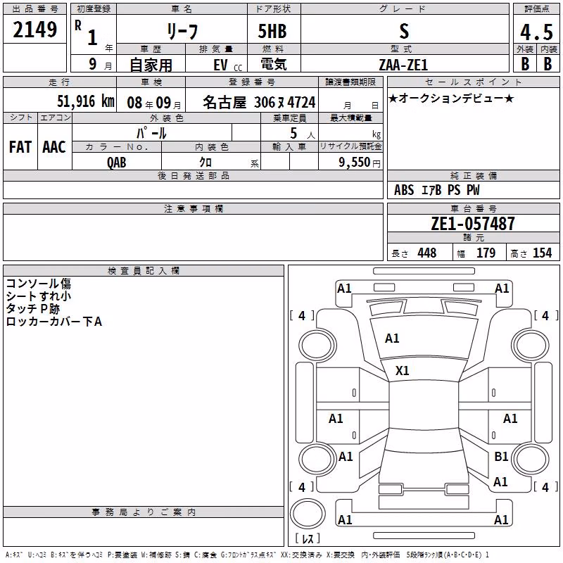 NISSAN LEAF