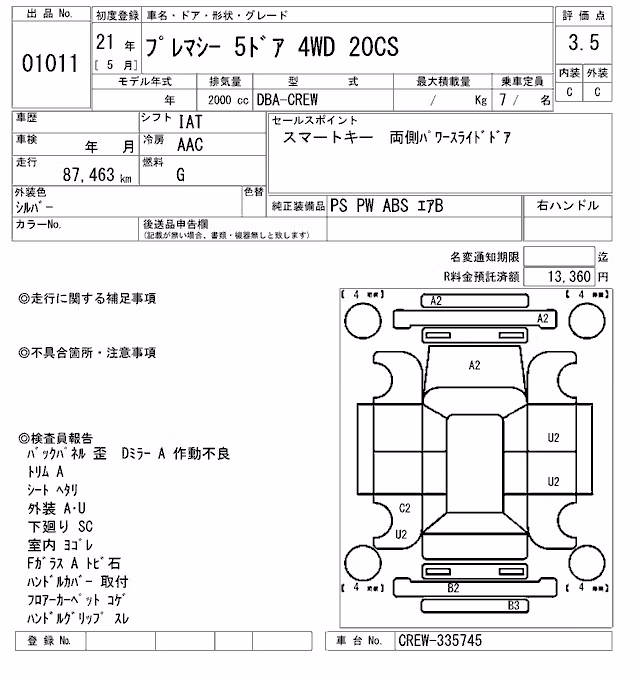 MAZDA PREMACY