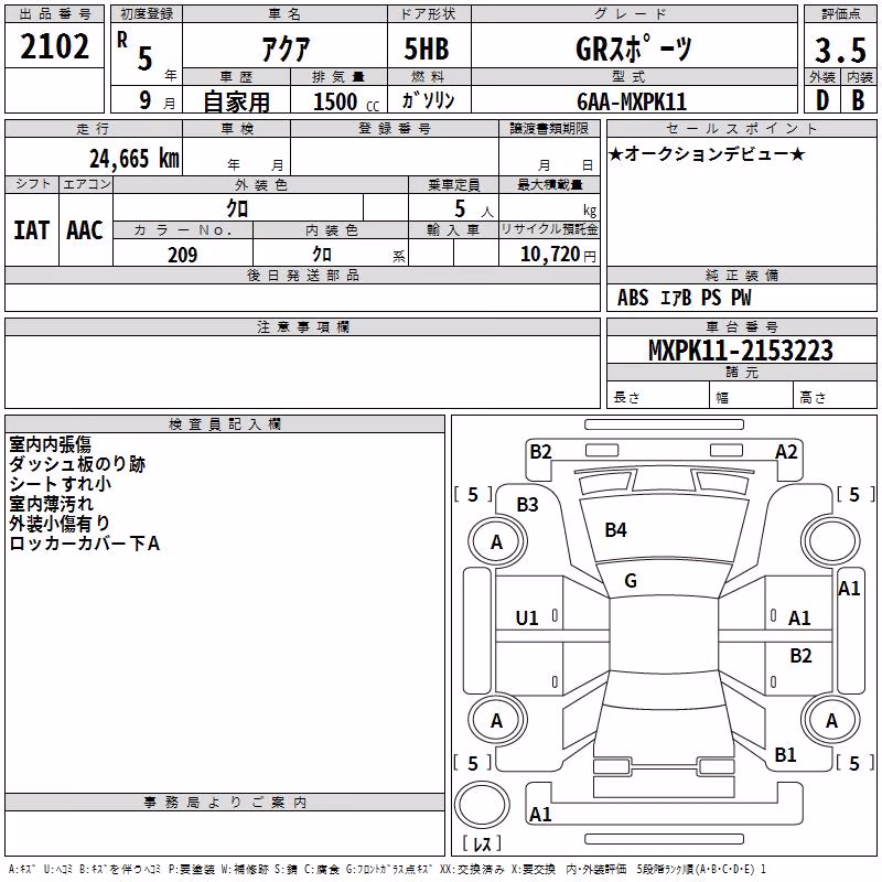 TOYOTA AQUA