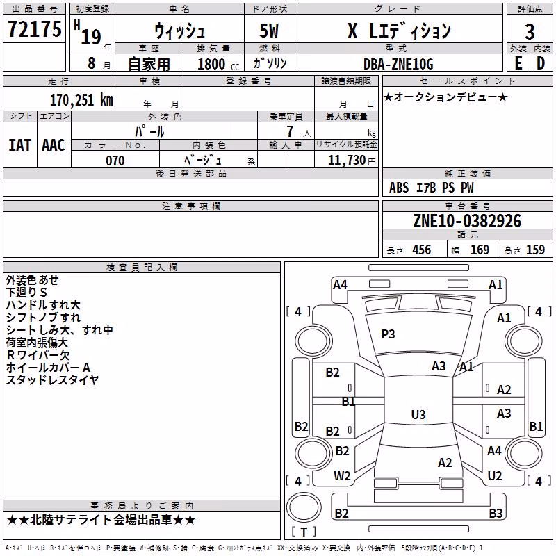 TOYOTA WISH