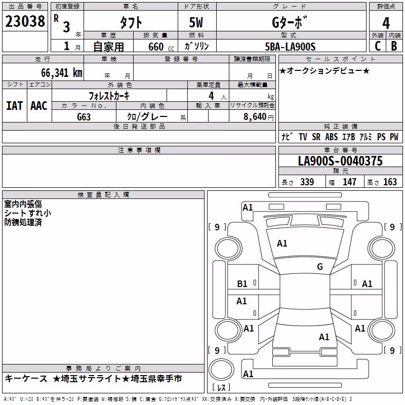 DAIHATSU TAFT