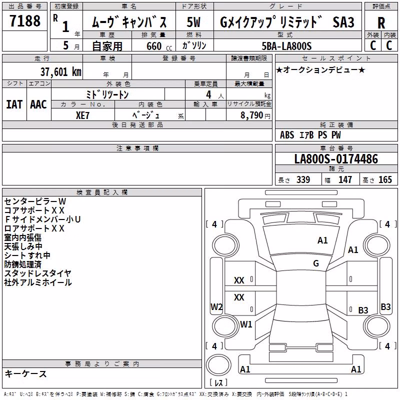 DAIHATSU MOVE CANBUS