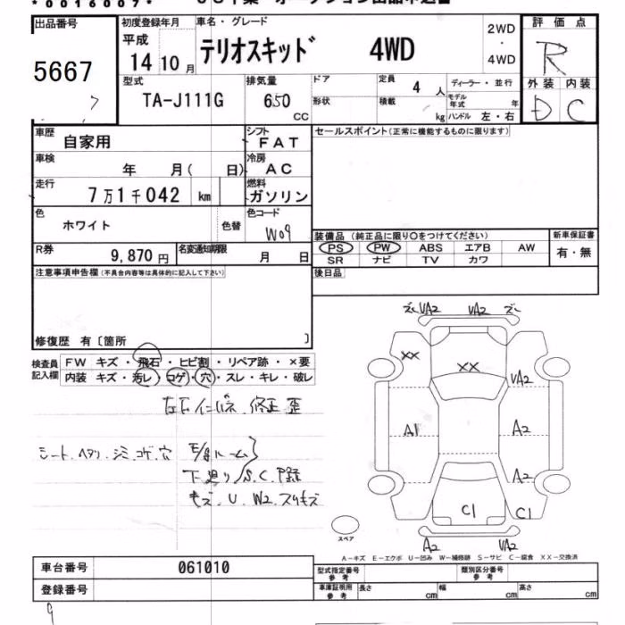 DAIHATSU TERIOS KID