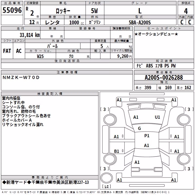 DAIHATSU ROCKY