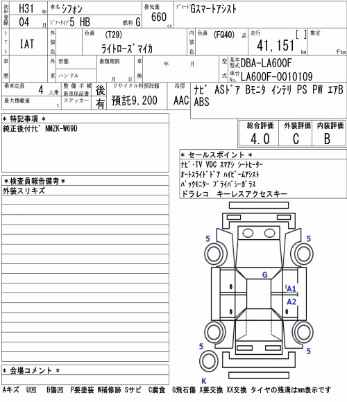 SUBARU CHIFFON
